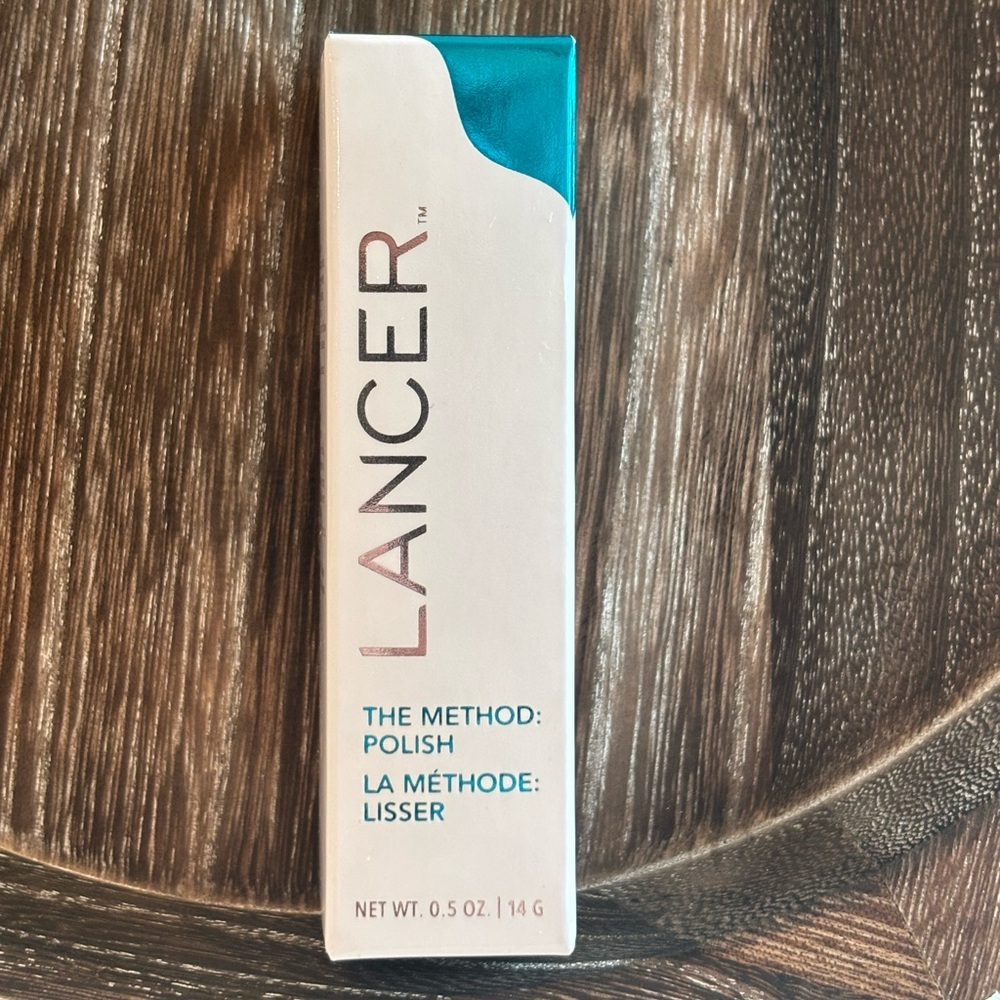 Lancer The Method Polish Exfoliator Travel Size 0.5oz NWT